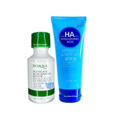 BIOAQUA - Suero de Acido Salicilico + jabon Facial Acido Hialuronico