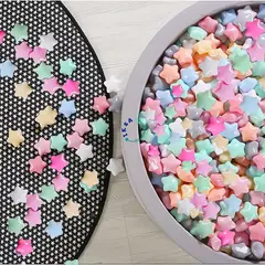 IKSA - Pelotas Piscina Con Figuras Estrella Corazon Pack X100