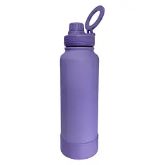 GENERAL - Termo Termico Acero Inoxidable Siliconado Tripode Morado