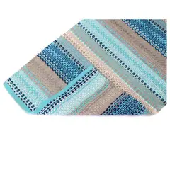GENERICO - ALFOMBRA KELLIM IC 13516 TURQUOISE 280X365CM