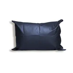 GENERICO - Funda Plástica anti fluidos para almohada - color azul oscuro