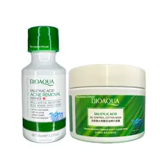 BIOAQUA - Suero de Acido Salicilico + Pads De Acido Salicílico 55 und