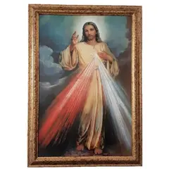 LORENZETTI - Cuadro En Lienzo Religioso Jesus