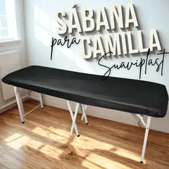 GENERICO - SÁBANA PLASTICA PARA CAMILLA SUAVIPLAST C4 NEGRO