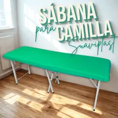 GENERICO - SÁBANA PLASTICA PARA CAMILLA SUAVIPLAST C4 VERDE