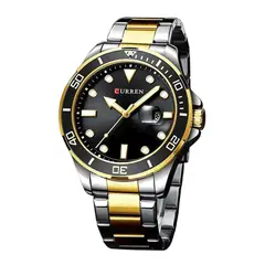 CURREN - Reloj Análogo Original KRED17190118 Acero Color Plateado