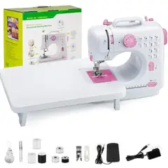 GENERICO - MAQUINA DE COSER 12 PUNTADAS CON MESA