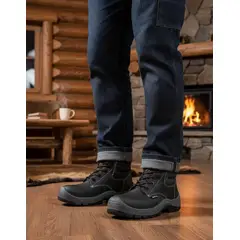 BR - Botas Dielectrica Certificada Alpaca Negro Ref Bronco