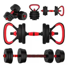 CENTURFIT - Kit Pesas Mancuernas 40 Kg Set Ajustable Pesa Rusa O Barra