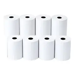 GENERICO - Pack X8 Rollos Papel Termico Impresora Pos 58mm 57x25m