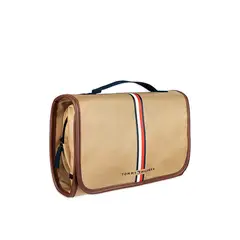 TOMMY HILFIGER - Neceser beige de viaje colgante
