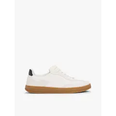 TOMMY HILFIGER - Tenis blanco Heritage de ante