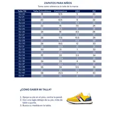 TOMMY HILFIGER - Tenis multicolor de corte bajo con cordones