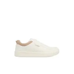 TOMMY HILFIGER - Tenis blanco de corte bajo con cordones
