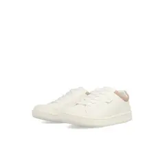 TOMMY HILFIGER - Tenis blanco de corte bajo con cordones