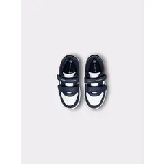 TOMMY HILFIGER - Tenis blanco con velcro