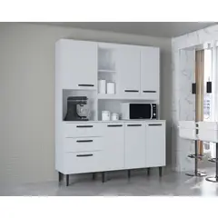 GENERICO - Alacena Multiusos Cocina Catarina Grande Blanco