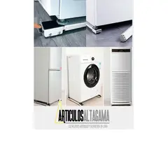 SKY - Base Soporte Para Lavadoras Neveras Muebles Ruedas Ajustable