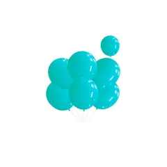 INFANTILES CAJUROMIX - Paquete X50 Unid De Globos Latex R12Mate Color VerdeNacional