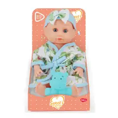 OX TOYS - MUÑECA BEBE DE 12 CON HIPOPOTAMO SN25277