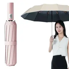 MULTIPLACE COLOMBIA - Sombrilla Automática Plegable Doble Capa Anti-UV Premium