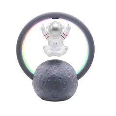 GRUPO B - Bocina Bluetooth Astronauta Flontante con Ajuste Tactil de Luz RGB
