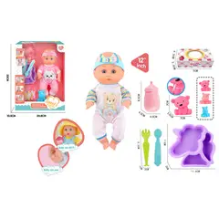 OX TOYS - MUÑECA BEBE DE 12 SN25296