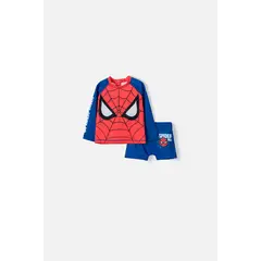 MARVEL - Conjunto de baño Spider-man rojo para bebé niño