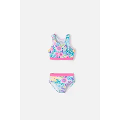 MIC - Conjunto de baño de multicolor para niña