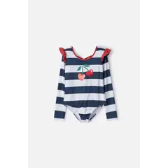 MIC - Vestido de baño manga larga niña