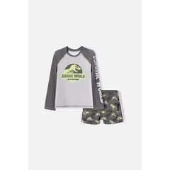 UNIVERSAL - Conjunto de Baño de Jurassic World verde para niño