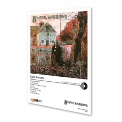 NEW PRINT - Póster Black Sabbath Paranoid Música Afiche Impresión Fotográfica
