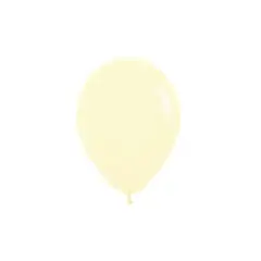 INFANTILES CAJUROMIX - Paquete X50 Unid De Globos R12 Tono Pastel Color Amarillo