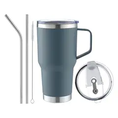 MULTIPLACE COLOMBIA - Termo bebidas calientes y frías 500 ml acero inoxidable Azul