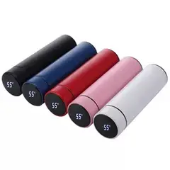 MULTIPLACE COLOMBIA - Termo bebidas calientes y frías 500 ml acero inoxidable digital Azul