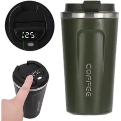 MULTIPLACE COLOMBIA - Vaso tipo termo de cafe o bebidas calientes y frías 510 ml VERDE