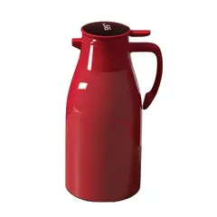 MULTIPLACE COLOMBIA - Termo Para Cafe Bebidas Calientes Y Frias De 2 Litros Inox Rojo