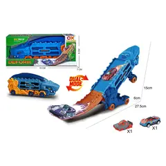 OX TOYS - PISTA TRANSFORMABLE EN FORMA DE TIBURON OMT25215