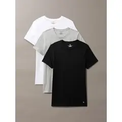 CALVIN KLEIN - Pack multicolor de 3 camisetas - Cotton classics