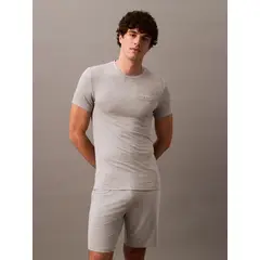 CALVIN KLEIN - Pantaloneta gris de pijama - Ultra Soft Modal