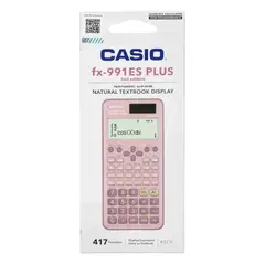GENERICO - Calculadora Científica Casio FX-991ES PLUS ORIGINAL Rosada