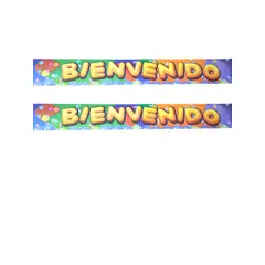 GENERICO - Banner Letrero Bienvenido Decoracion Fiesta