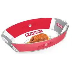 PYR O REY - Bandeja Ovalada 41lt Pyr-o-rey + Cuchillo Bergner Master