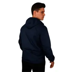 CO TRENDS - Chaqueta Rompevientos Tipo Canguro Azul Oscuro