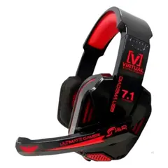 J&R - Diadema Gamer 024-MV Red