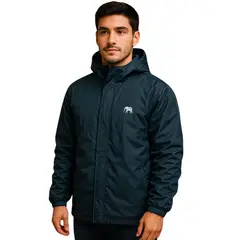 CO TRENDS - Chaqueta Rompevientos SAFARY Azul Petroleo