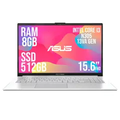 ASUS - PORTATIL VIVOBOOK GO 15 CORE I3 N305 SSD 512GB RAM 8GB 15.6 FHD