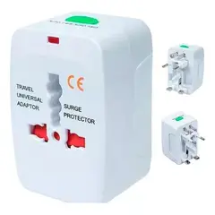 GENERICO - Adaptador Europeo Universal Internacionales