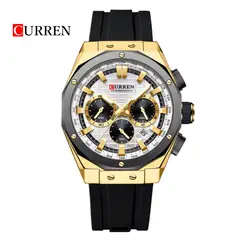 CURREN - Reloj Cronografo 8464 Para Hombre - Blanco