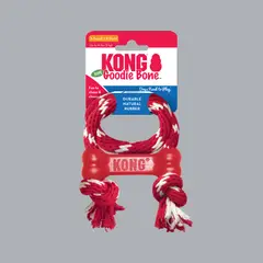 KONG COMPANY - KONG Classic Goodie Bone con Lazo talla XS